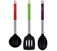 LOT 3 USTENSILES DE CUISINE NYLON JOLIE SG