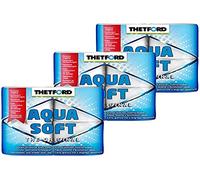 LOT 3 X AQUA SOFT PAPIER TOILETTE THETFORD CARAVANE WC CHIMIQUE ENTRETIEN