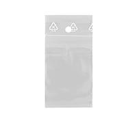 lot 3000 Sachets 40 x 60 mm fermeture zip Transparent. Sachet fermeture zip Abu sac plastique compatible alimentaire et congélation de marque UNIVERS GRAPHIQUE REF UGS01-3000