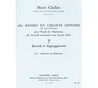 Lot 380 Basses et Chants Donnés. Volumes 7a 8a 9a 10a. Textes . Retards et Appoggiatures, Broderies Notes de passage Pédales, basses et chants notes étrangères,