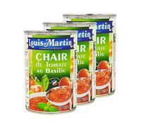 Lot 3x Chair de tomate au basilic - Louis Martin - boîte 400g