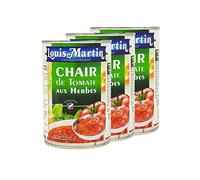 Lot 3x Chair de tomate herbes de Provence - Louis Martin - boîte 400g