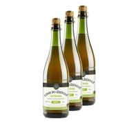 Lot 3x Cidre de Lézergué artisanal brut - Bouteille 750ml