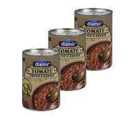 Lot 3x Concassé de tomates à l'huile - Boîte 400g