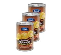 Lot 3x Demi pêches au sirop - Boîte 420g
