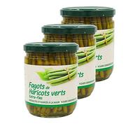 Lot 3x Fagots haricots verts extra fins - Bocal 405g