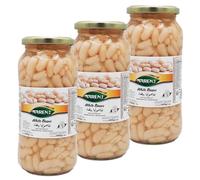 Lot 3x Haricots blancs - Bocal 540g