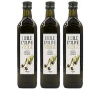 Lot 3x Huile d'olive vierge - Bouteille 750ml