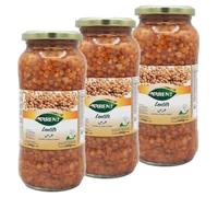 Lot 3x Lentilles - Bocal 540g