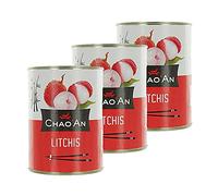 Lot 3x Litchis au sirop - boîte 567g