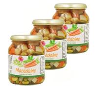 Lot 3x Macédoine de légumes - Bocal 340g