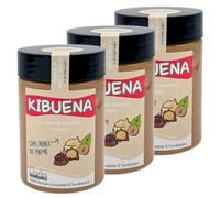 Lot 3x Pâte à tartiner à la crème de noisettes Kibuena - Pot 280g