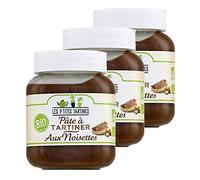 Lot 3x Pâte à tartiner BIO aux noisette - Les P'tites Tartines - pot 350g