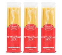 Lot 3x Pâtes Fettuccine n°9 - Paquet 500g