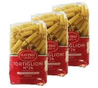 Lot 3x Pâtes Tortiglioni n°24 - Paquet 500g
