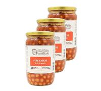 Lot 3x Pois chiche à la tomate - Bocal 680g