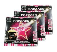 Lot 3x Popcorn sucré micro-ondes - Boîte 100g