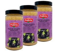 Lot 3x Purée d'aubergines grillées - Bocal 480g