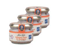 Lot 3x Rillettes fines de Bretagne - Pot 180g