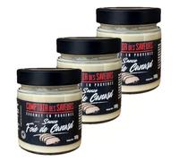 Lot 3x Sauce au foie de canard - Bocal 180g