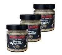 Lot 3x Sauce aux morilles - Bocal 180g