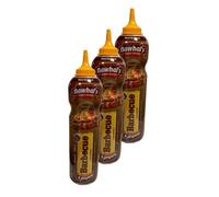 Lot 3x Sauce barbecue - Bouteille 500ml