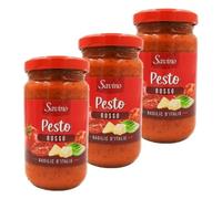 Lot 3x Sauce pesto rosso - Bocal 190g