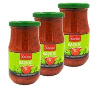 Lot 3x Sauce tomate au basilic - Pot 350g