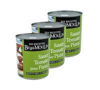Lot 3x Sauce tomate pour pizza - Boîte 800g
