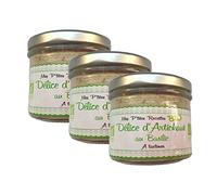 Lot 3x Tartinable BIO artichaut basilic - Mes P'tites Recettes - pot 100g