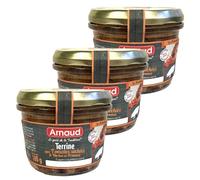 Lot 3x Terrine aux tomates séchées et herbes de Provence - Bocal 180g