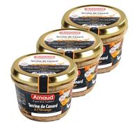 Lot 3x Terrine de canard à l'orange - Bocal 180g