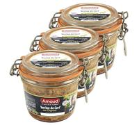 Lot 3x Terrine de cerf au Cognac - Bocal 180g