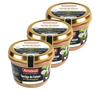 Lot 3x Terrine de faisan à l'Armagnac - Bocal 180g