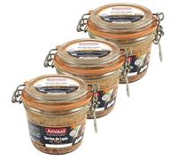 Lot 3x Terrine de lapin au thym - Bocal 280g