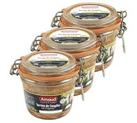 Lot 3x Terrine de sanglier au Cognac - Bocal 280g