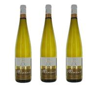 Lot 3x Vin blanc Alsace Gewurztraminer AOP - Bouteille 750ml