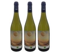 Lot 3x Vin blanc Cuvée Lune Viognier BIO et Biodynamique - Pays d'Oc - Bouteille 750ml