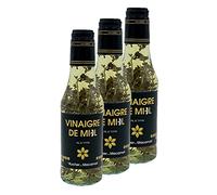 Lot 3x Vinaigre de miel ail et thym - Le Rucher de Macameli - bouteille 250ml