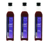 Lot 3x Vinaigre de vin rouge échalote - Marcel Recorbet - bouteille 500ml