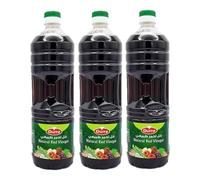 Lot 3x Vinaigre rouge naturel - Bouteille 1L