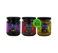 Lot 3x180g - Tapenadine noire + Tapenadine verte + Confinade de tomates - Les Saveurs de Savino