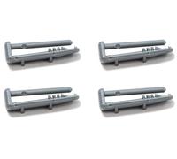 Lot 4 Arrêts De Rail Arrière pour Lave vaisselle - 481246279745-481246279981 - 1880580400