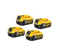 Lot 4 batteries 18V (5.0Ah) DCB184 - DEWALT