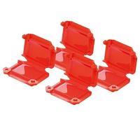 - Lot 4 Boîtiers de connexion IPX8 HAPPY SMALL - Rouge
