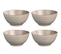 Lot 4 Bols à ramen, Fuji beige Ø18 cm - MEDARD DE NOBLAT
