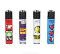 Lot 4 briquets Clipper Classic Rechargeable Pierre remplaçable - Games and Hobbies - Jeux vidéos + 1 Cadeau RLBSL Offert !