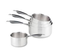 Lot 4 casseroles inox Excell'Inox 14, 16, 18 et 20 cm Mathon