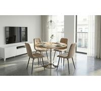 Lot 4 chaises cowboy Cleo : Gris