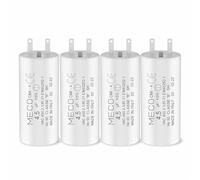 Lot 4 Condensateurs 4,5 µF avec Mousses pour Moteur de Volet Roulant SOMFY 10 Nm - Compatibles avec Moteurs Tubulaires nécessitant des Cosses Faston 2,8 mm - MECO (2)